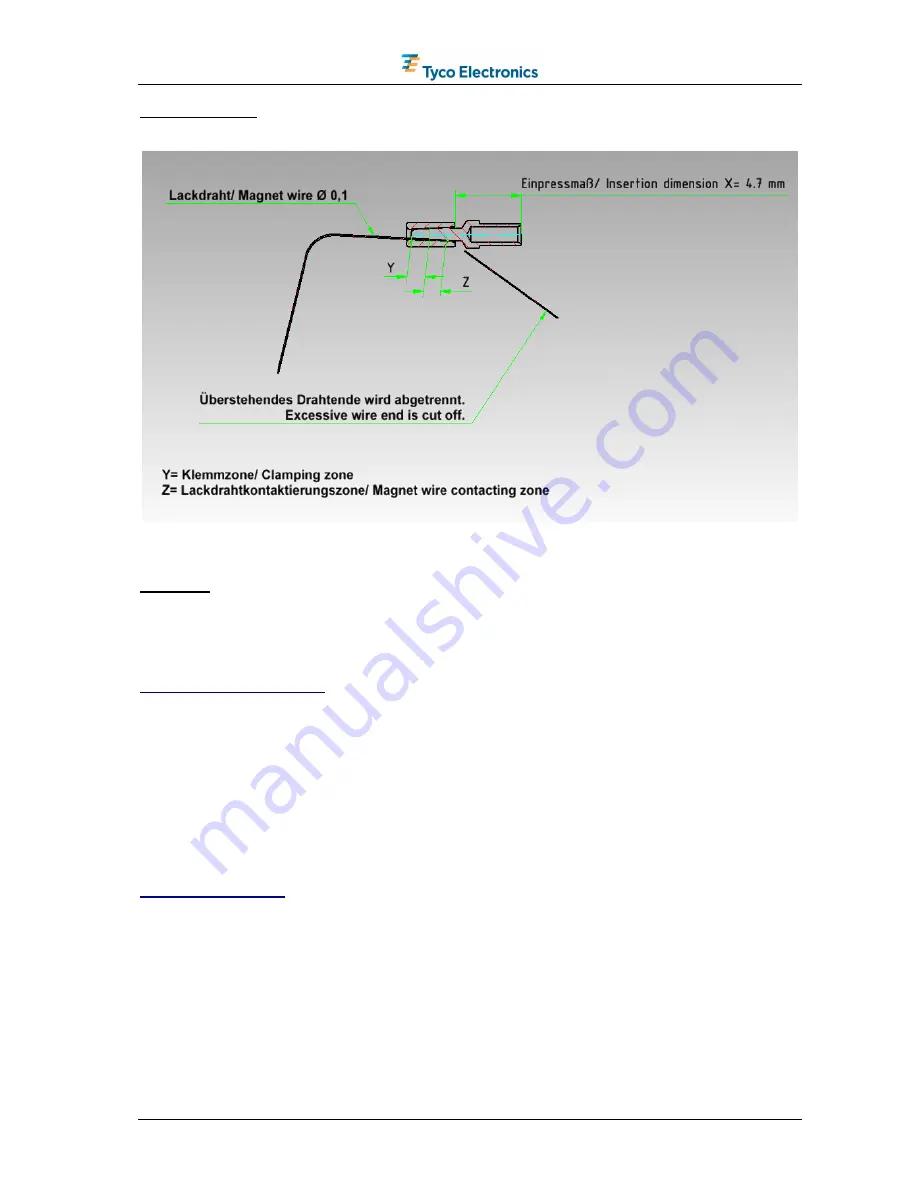 Tyco Electronics 549043-1 Operating Instructions Manual Download Page 6