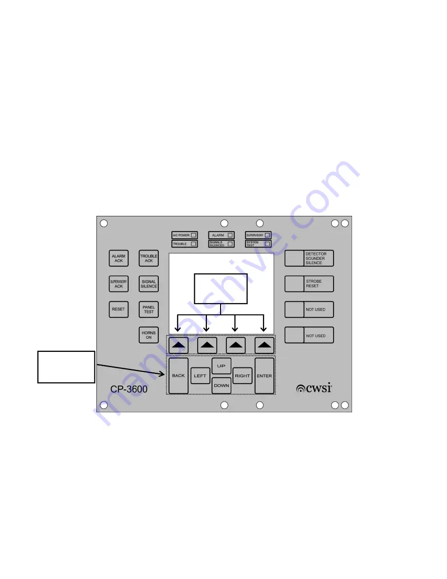 Tyco Fire & Security CWSI CP-3600 Operating And Installation Instruction Manual Download Page 21