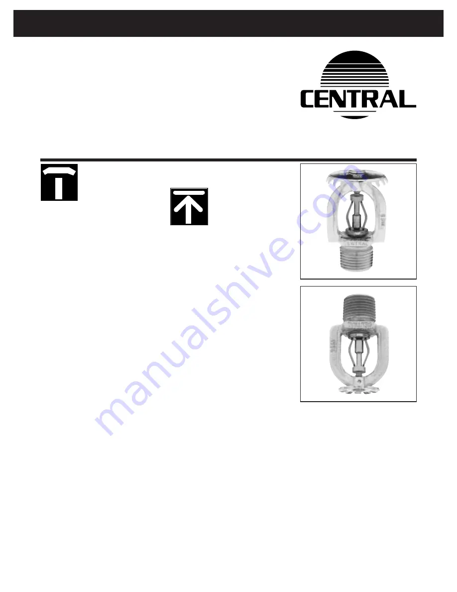 Tyco Fire Product CENTRAL A Скачать руководство пользователя страница 1