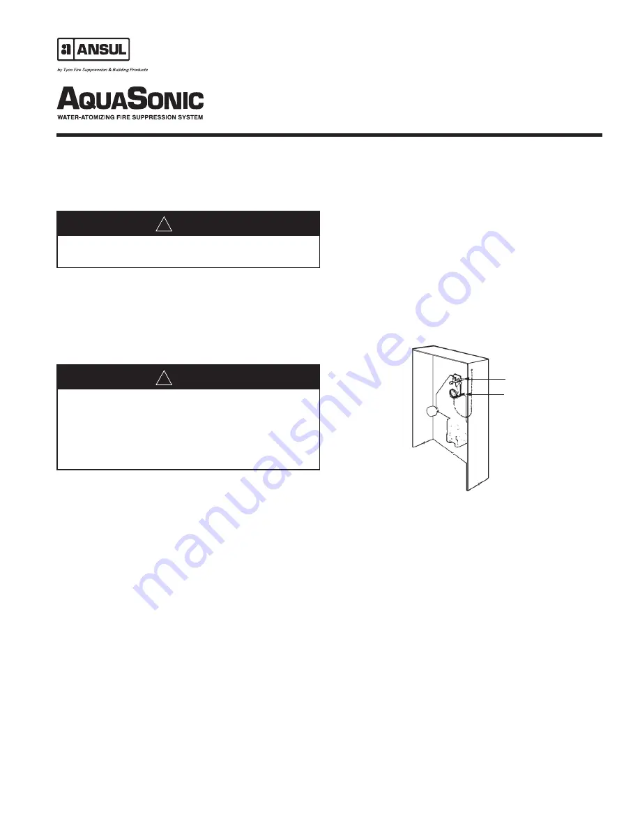 Tyco Fire Suppression & Building Products ANSUL AQUASONIC Design, Installation, Recharge, And Maintenance Manual Download Page 85