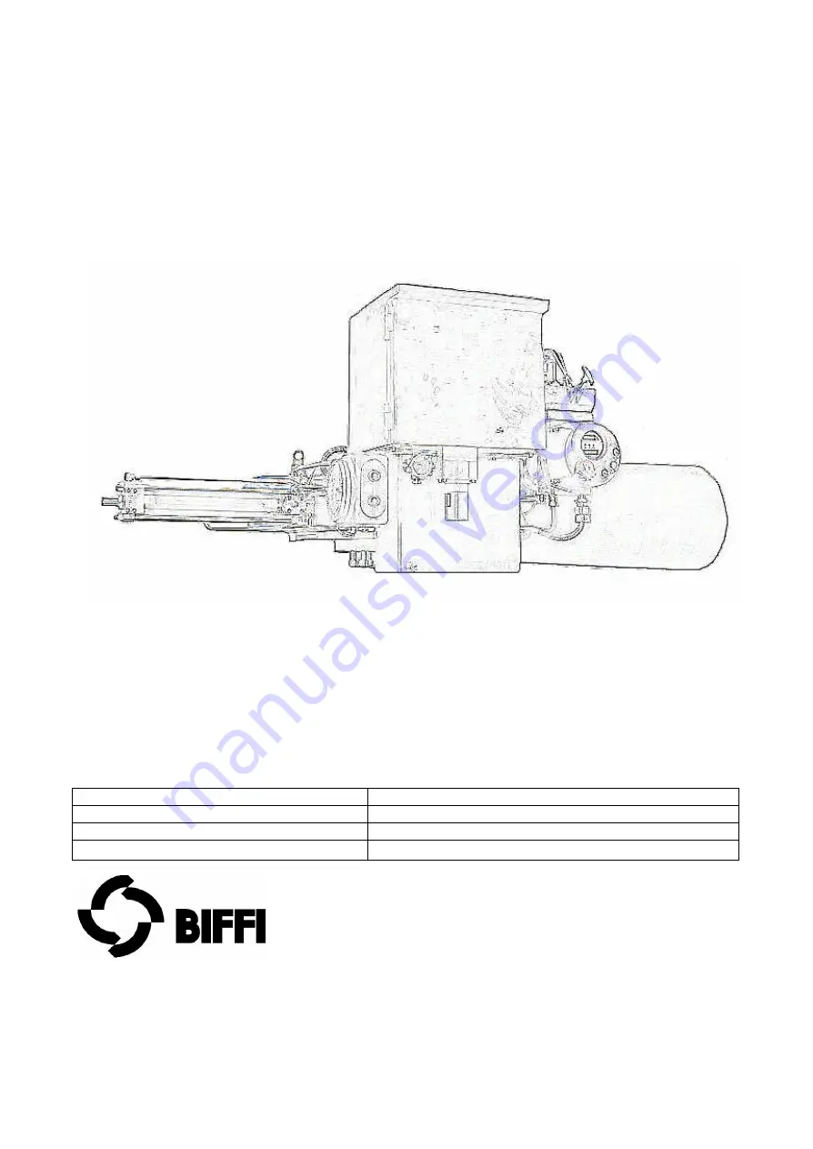 Tyco BIFFI EHAS Series Installation Instructions And Maintenance Manual Download Page 1