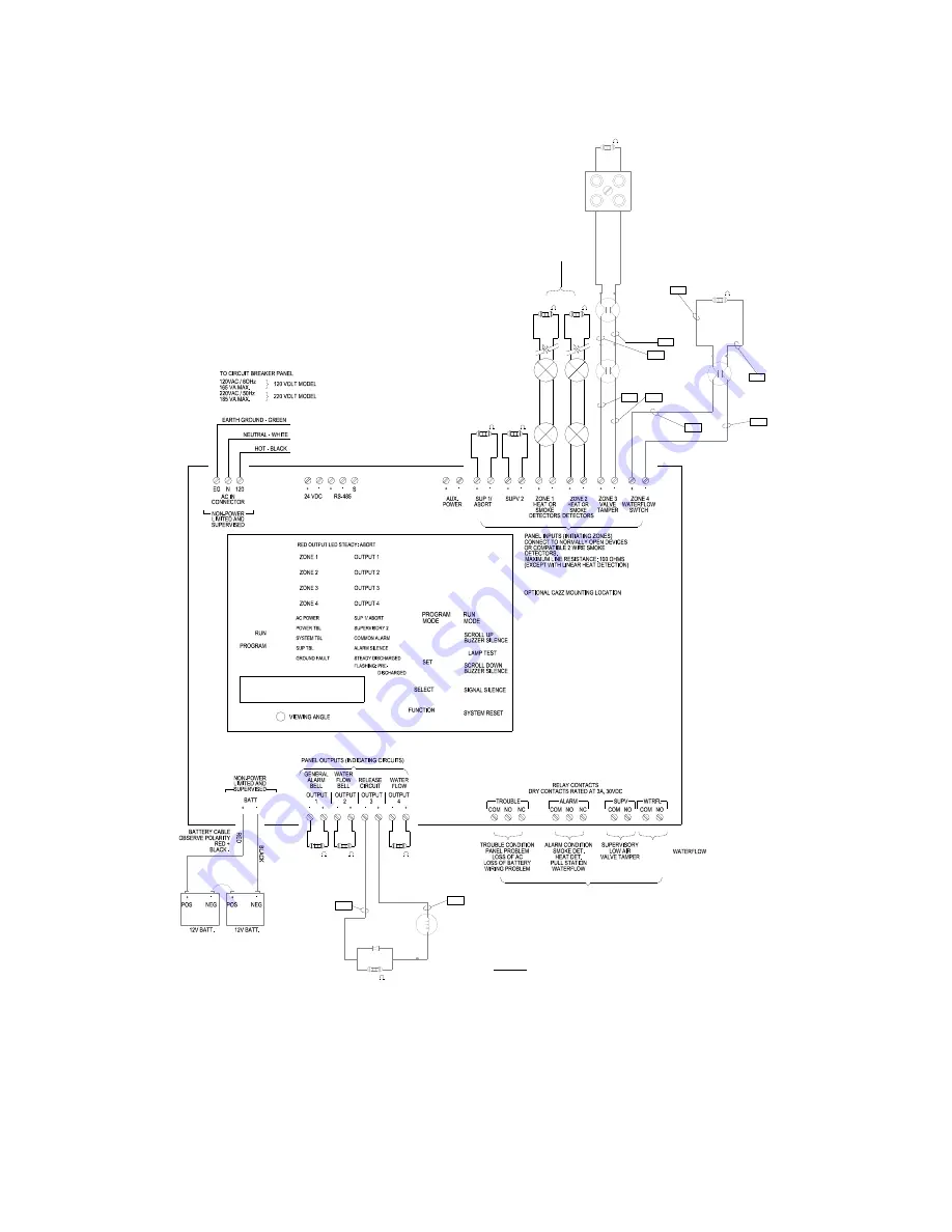 Tyco Deluge Red-E Installation Manual Download Page 17