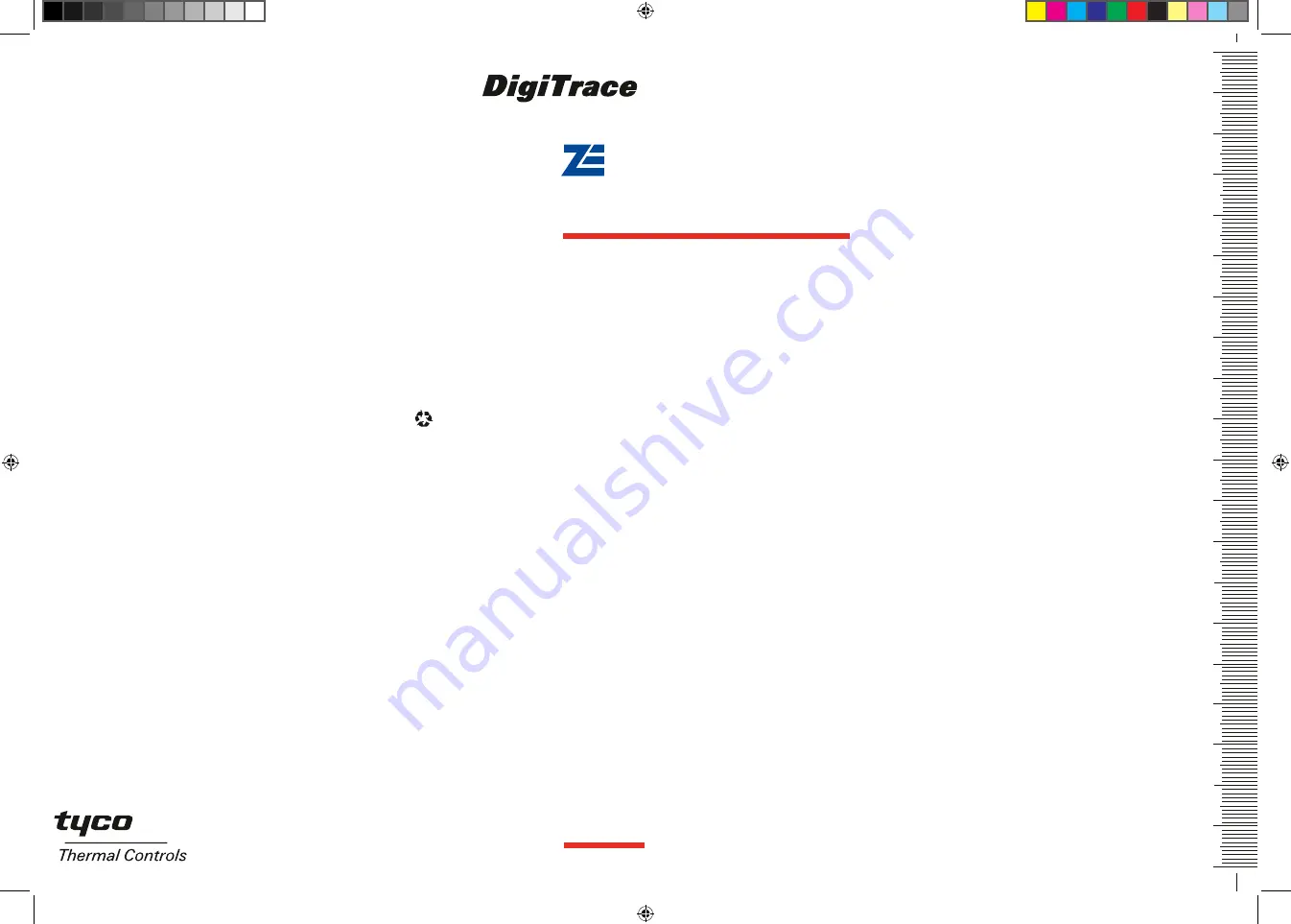 Tyco DigiTrace RAYSTAT-EX-02 Installation Instructions Manual Download Page 1