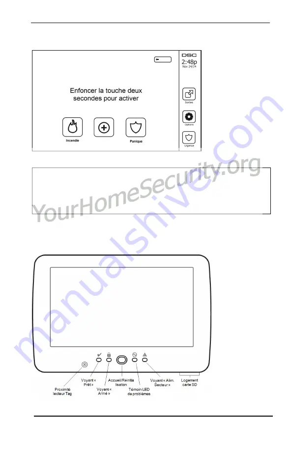 Tyco DSC HS2TCHP User Manual Download Page 41