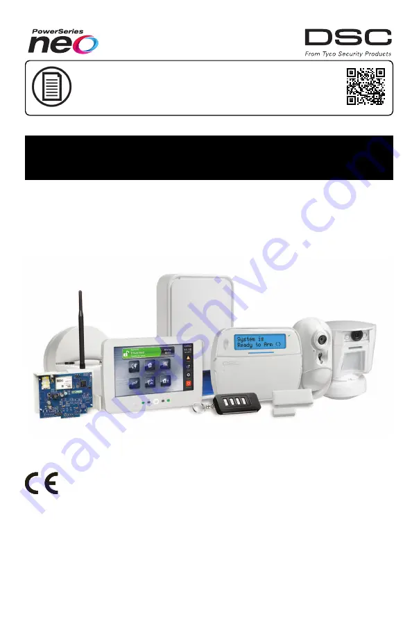 Tyco DSC neo HS128 E User Manual Download Page 1