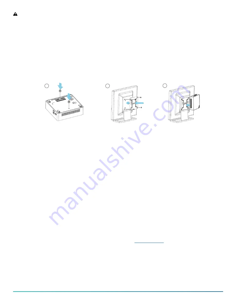 Tyco Exacq C-Series Standard Quick Start Manual Download Page 3