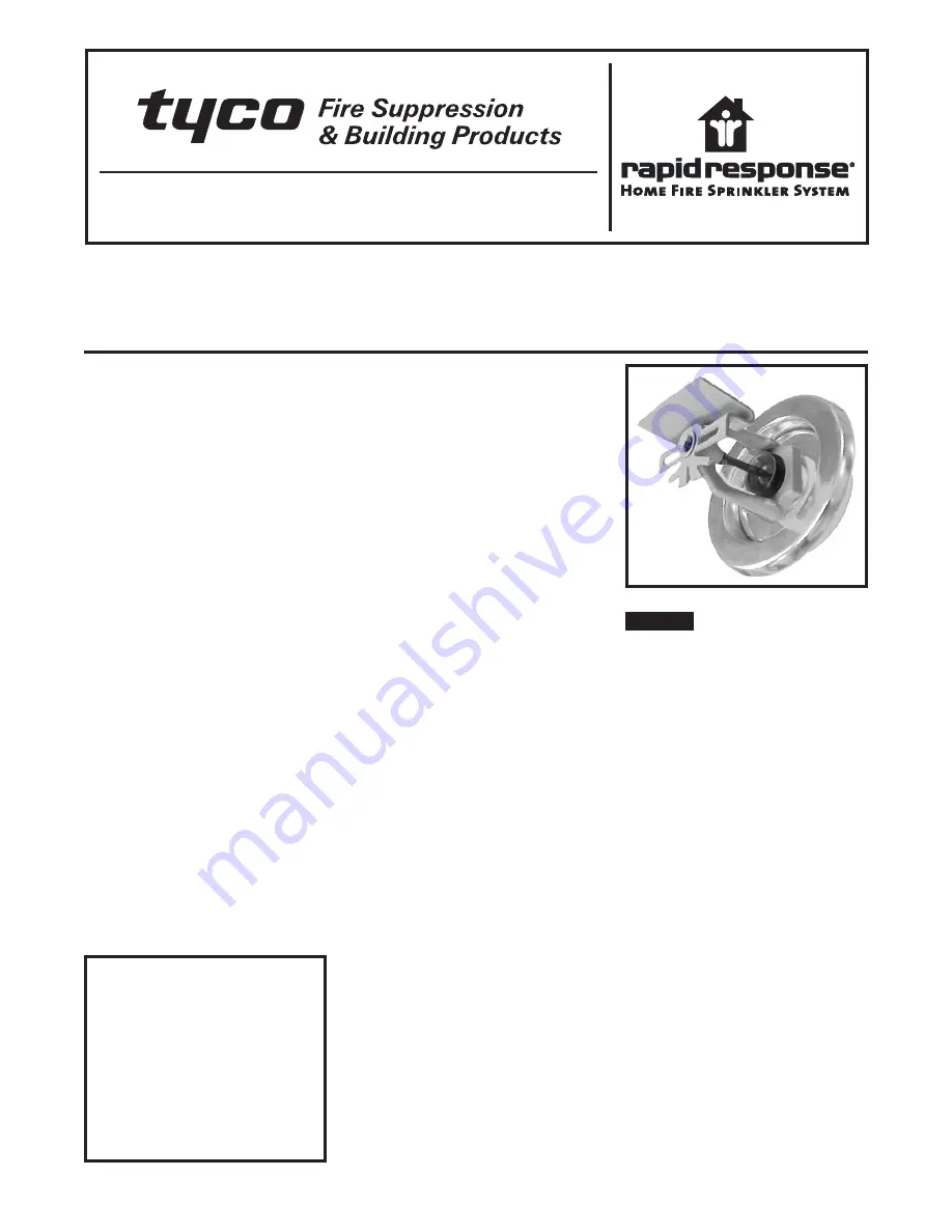 Tyco TY1334 Manual Download Page 1