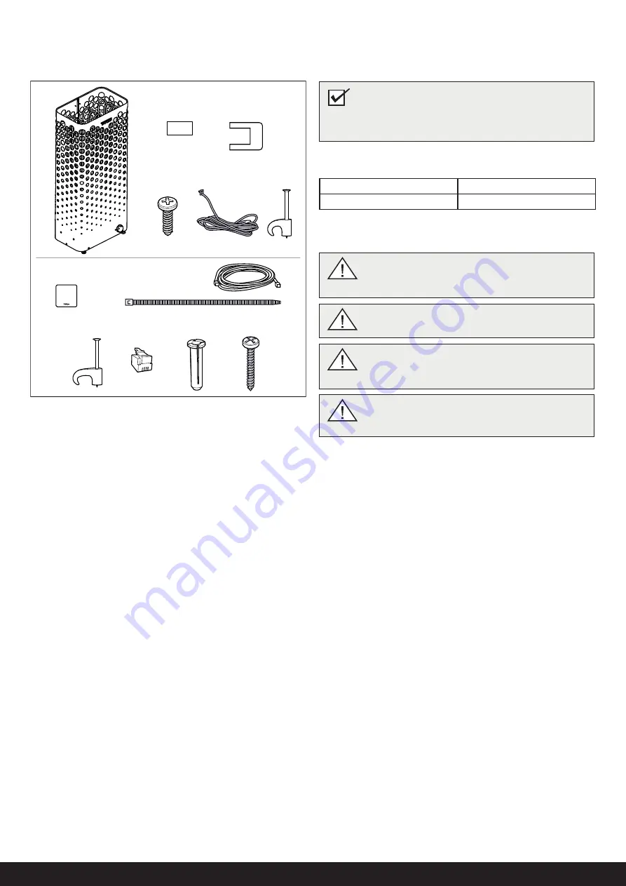 Tylo AIR Installation Manual Download Page 9