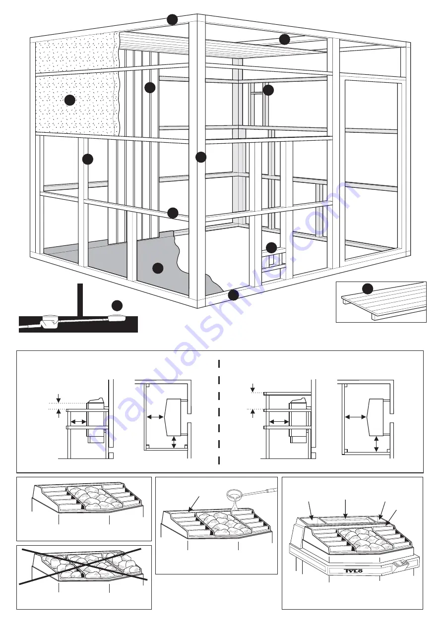 Tylo Combi Installation And Operating Instructions Manual Download Page 55