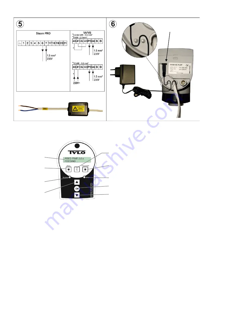 Tylo ESSENCE PUMP Installation And User Manual Download Page 17