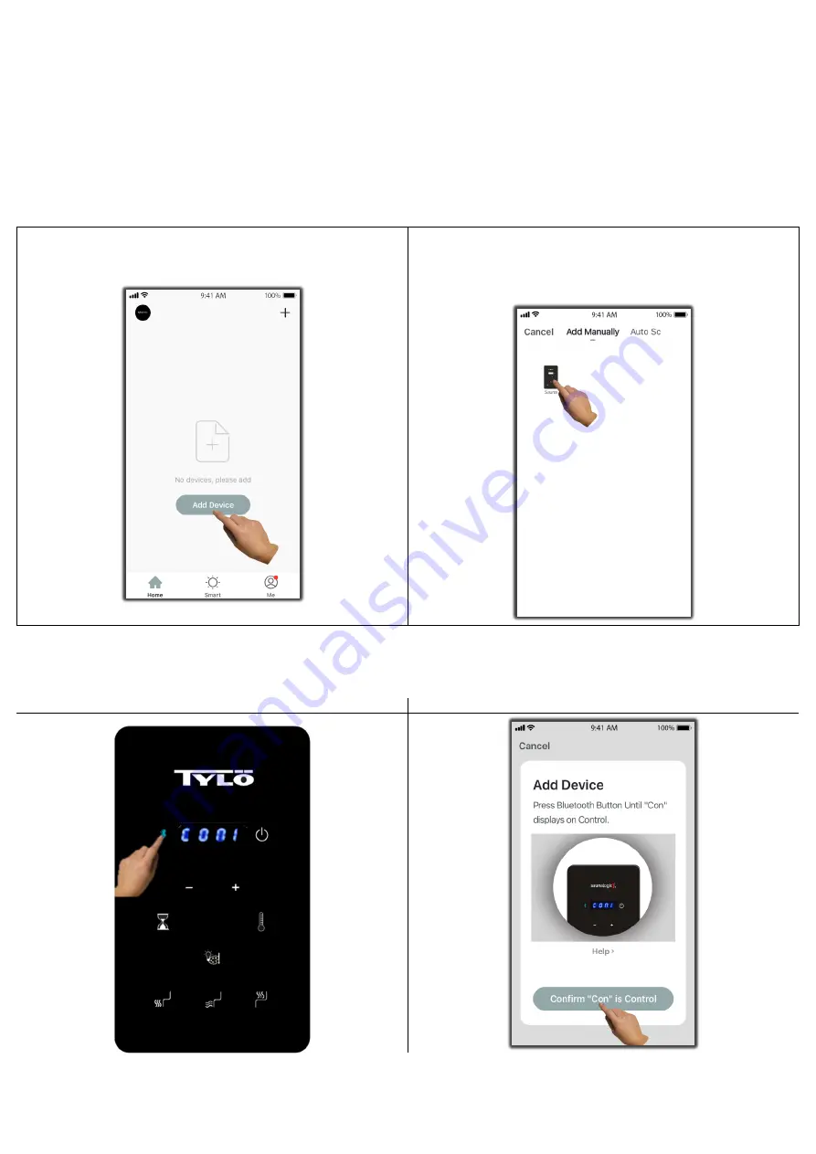 Tylo T825H User Manual Download Page 22