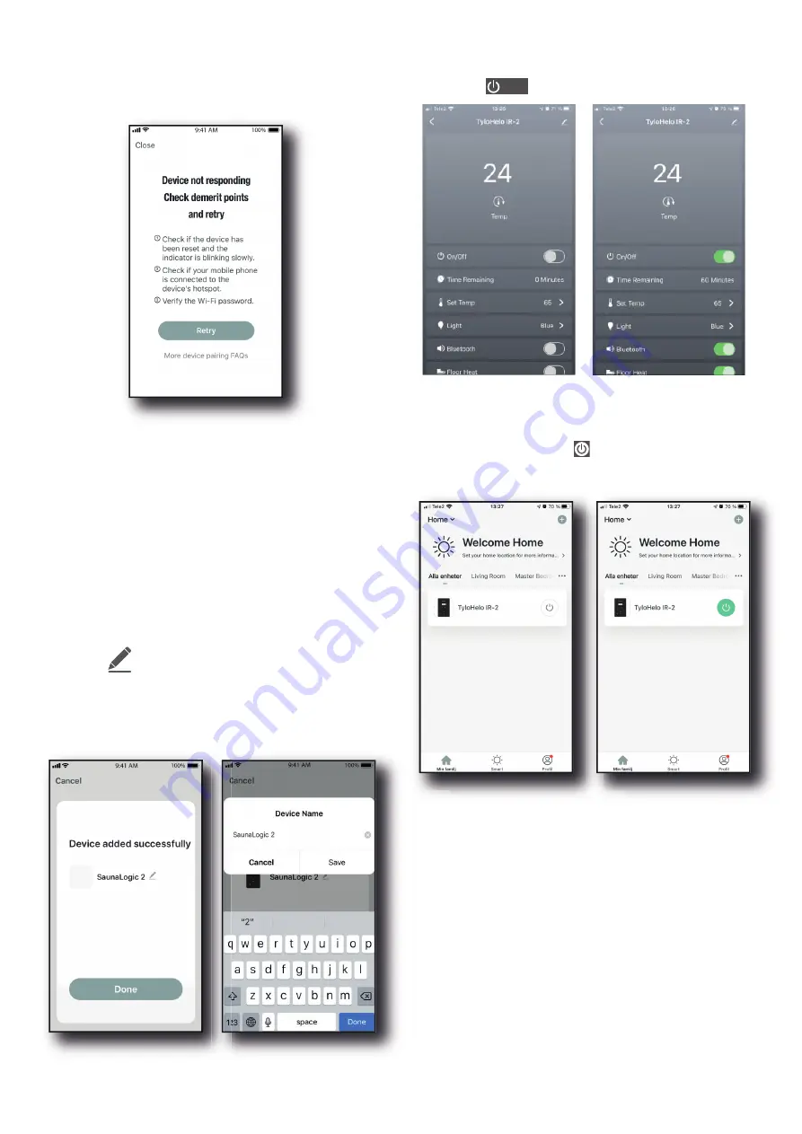 Tylo Tylosand T-870 Installation & User Manual Download Page 43