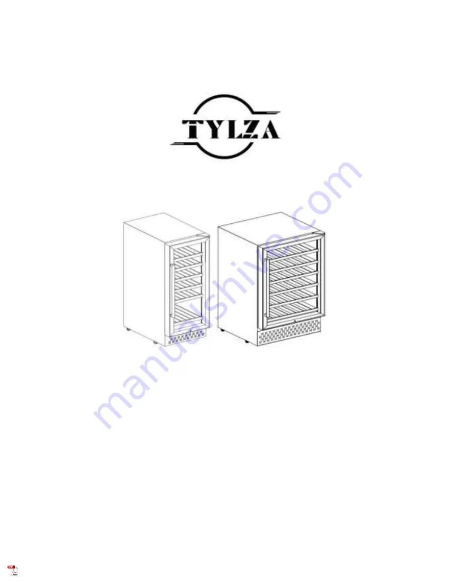 TYLZA TYWC100S Instruction Manual Download Page 1