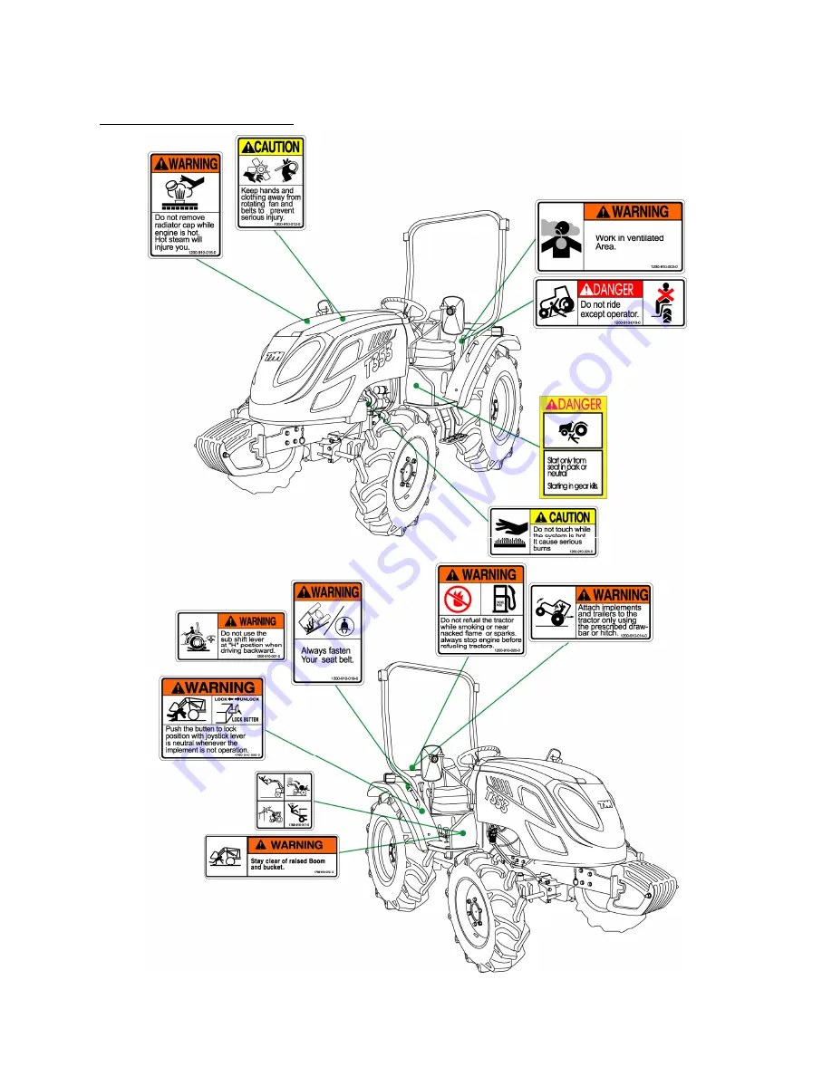 TYM T353 Operator'S Manual Download Page 26