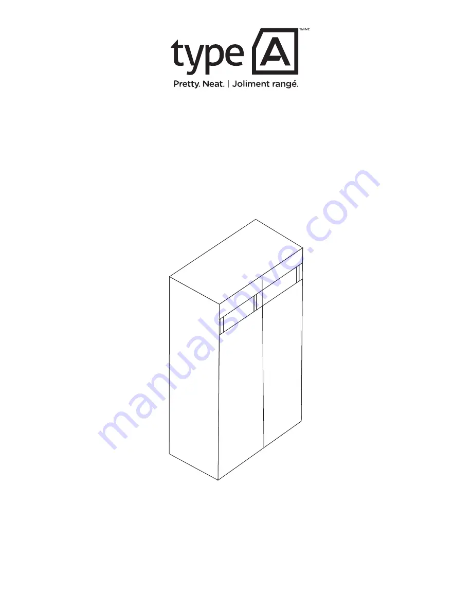 TYPE A 068-0143-0 Assembly Instructions Manual Download Page 1