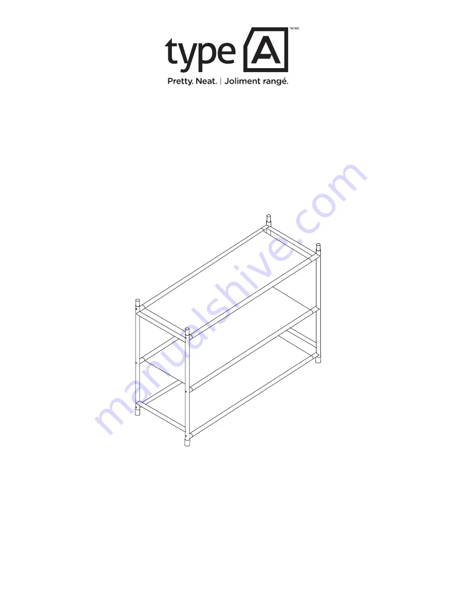 TYPE A 068-4483-6 Assembly Instructions Manual Download Page 1