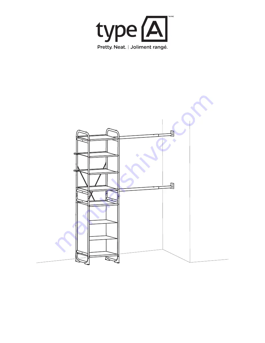 TYPE A 068-7168-0 Assembly Instructions Manual Download Page 1