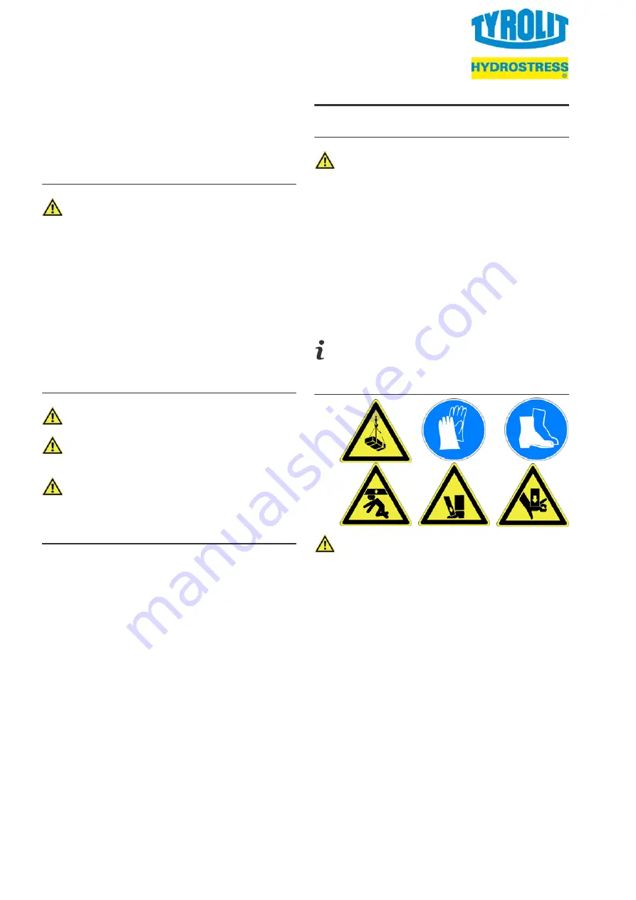 TYROLIT Hydrostress FGE 250 Скачать руководство пользователя страница 10