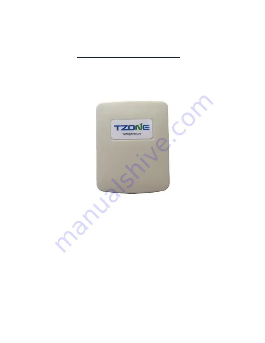 Tzone TZ-TT18 User Manual Download Page 1