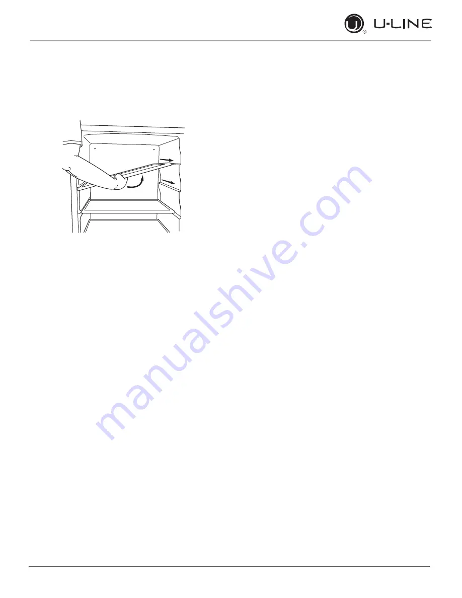 U-Line 1 Class UHRE124 User Manual & Service Manual Download Page 24