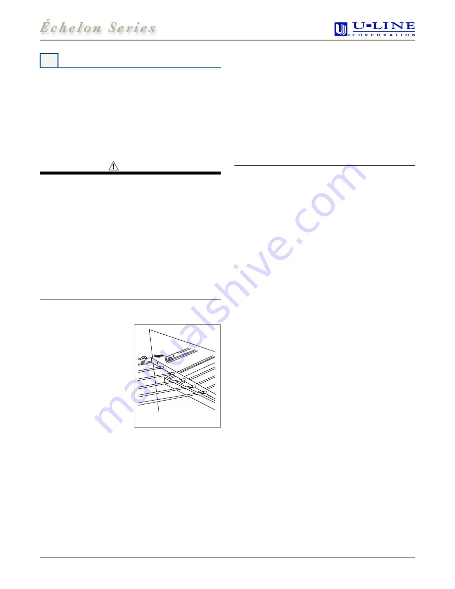 U-Line 2075DWRWC Wine Captain Installation Manual Download Page 7