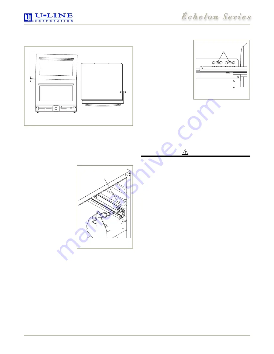 U-Line 2075DWRWC Wine Captain Installation Manual Download Page 10