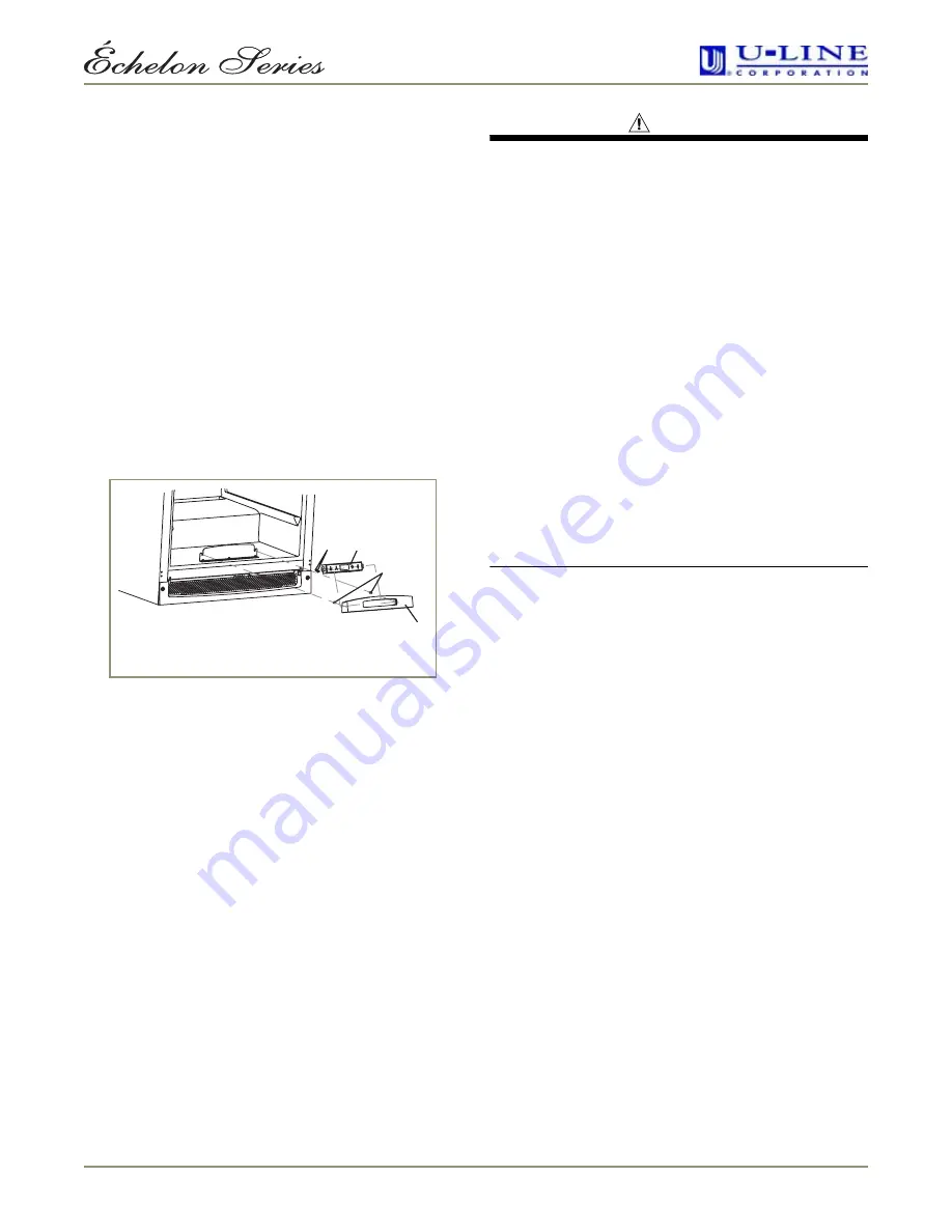 U-Line 2175BEVOL Installation Manual Download Page 7