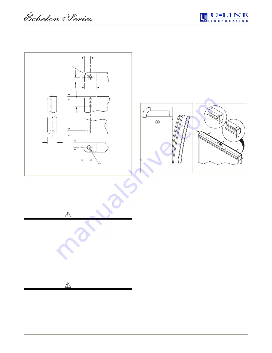 U-Line 2175R Installation Manual Download Page 9