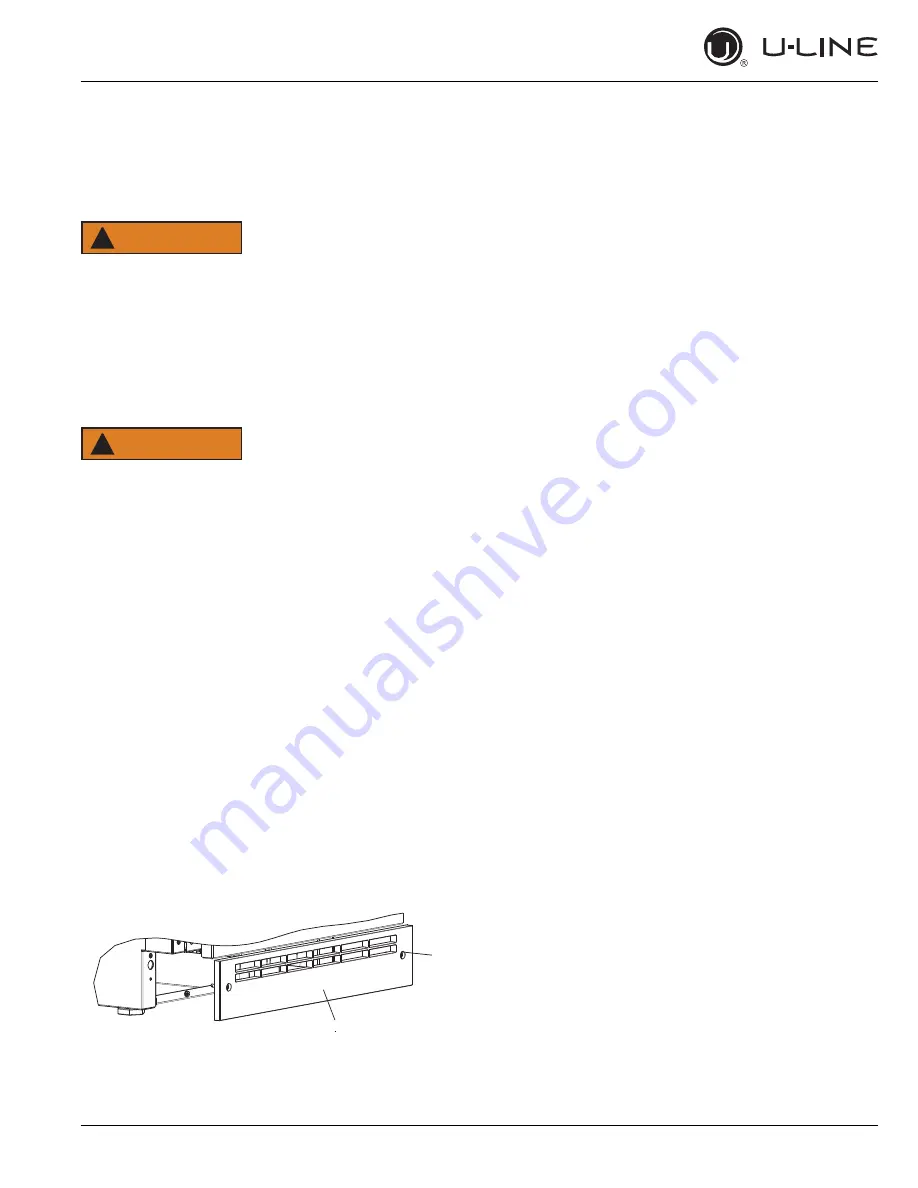 U-Line 2218R User Manual & Service Manual Download Page 14