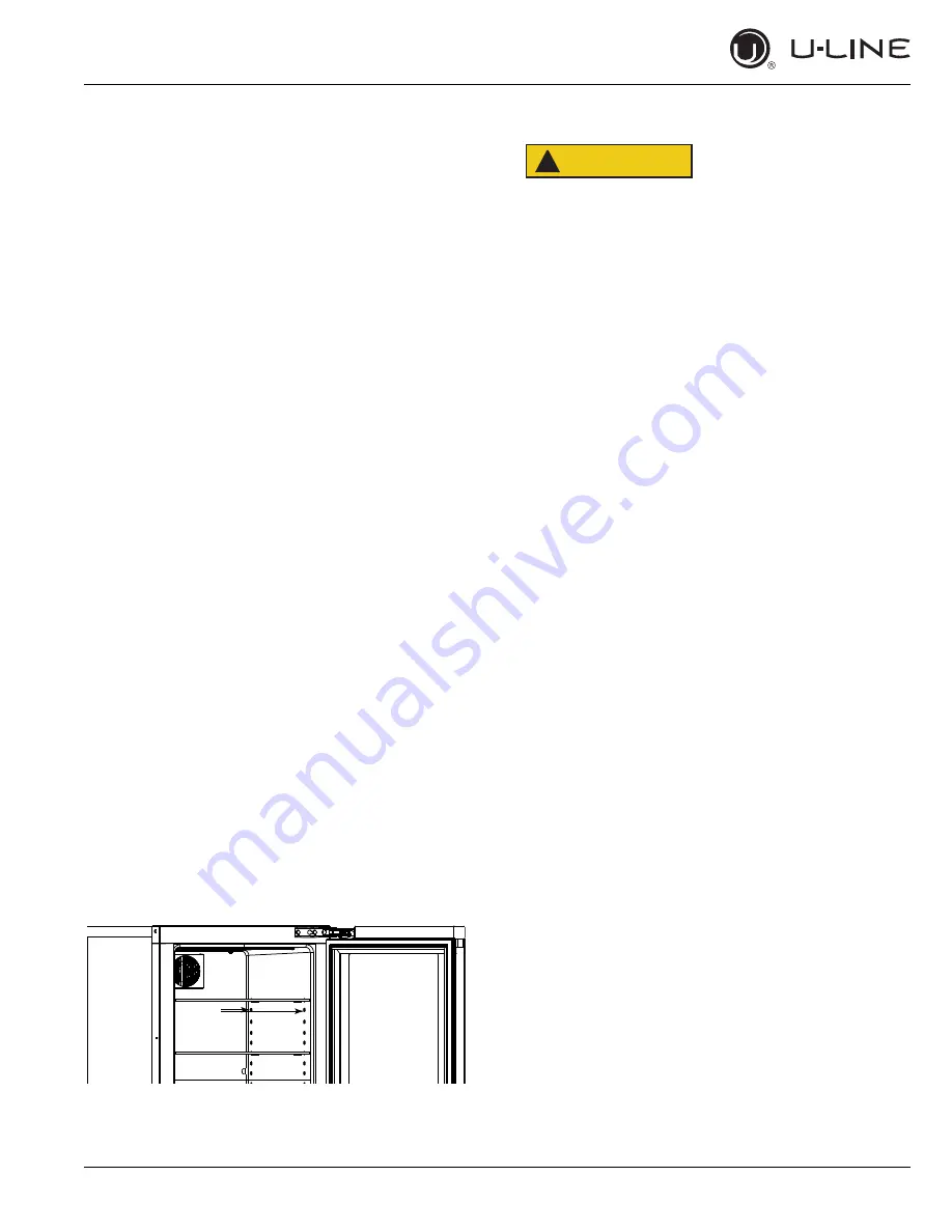 U-Line 2218R User Manual & Service Manual Download Page 23