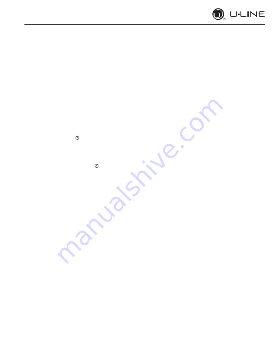 U-Line 2218RINT-01A User Manual Download Page 27