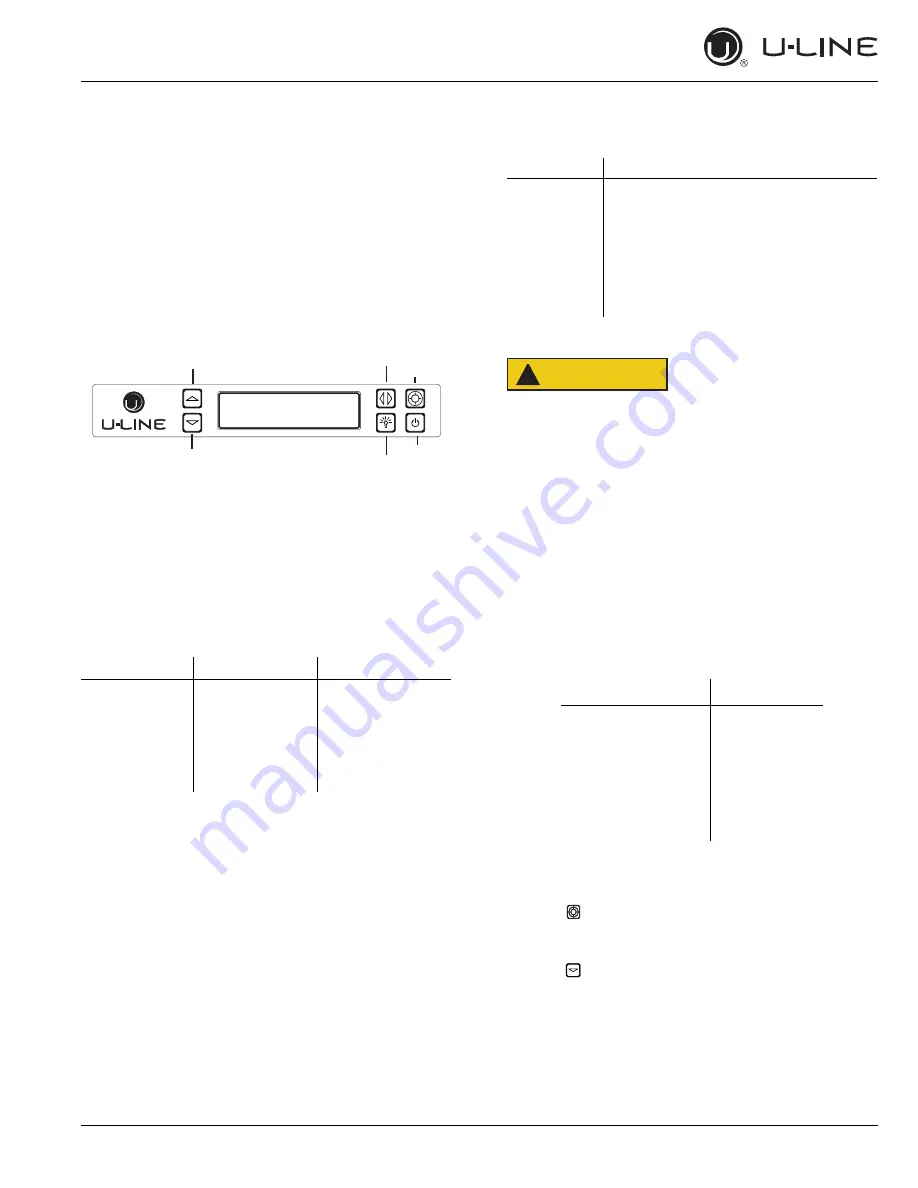 U-Line 2218RINT-01A User Manual Download Page 29