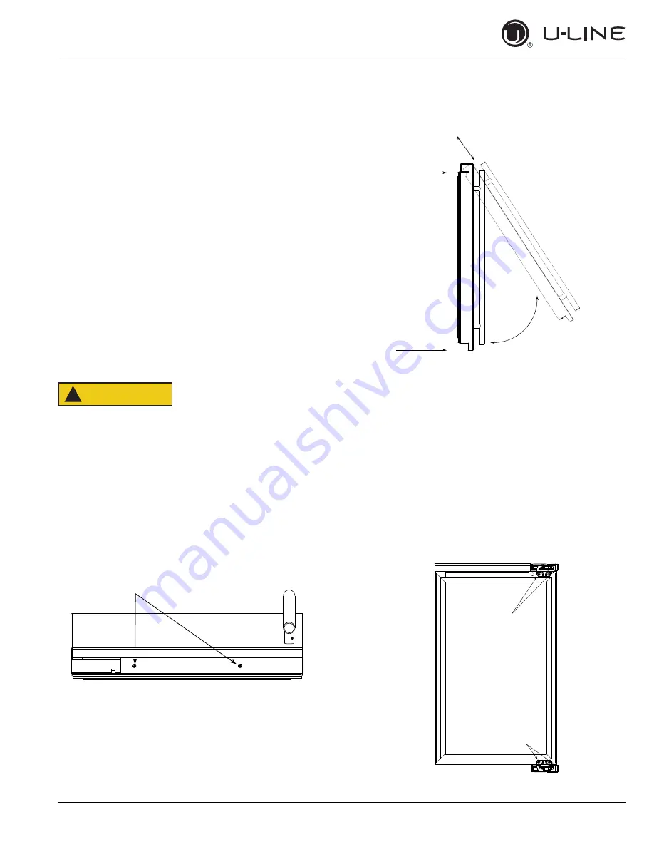 U-Line 2218WC 18 inch Wine Captain User Manual Download Page 18