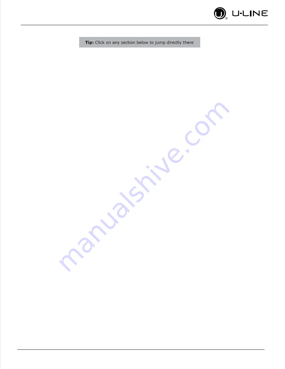 U-Line 2218WCS00B User Manual Download Page 2