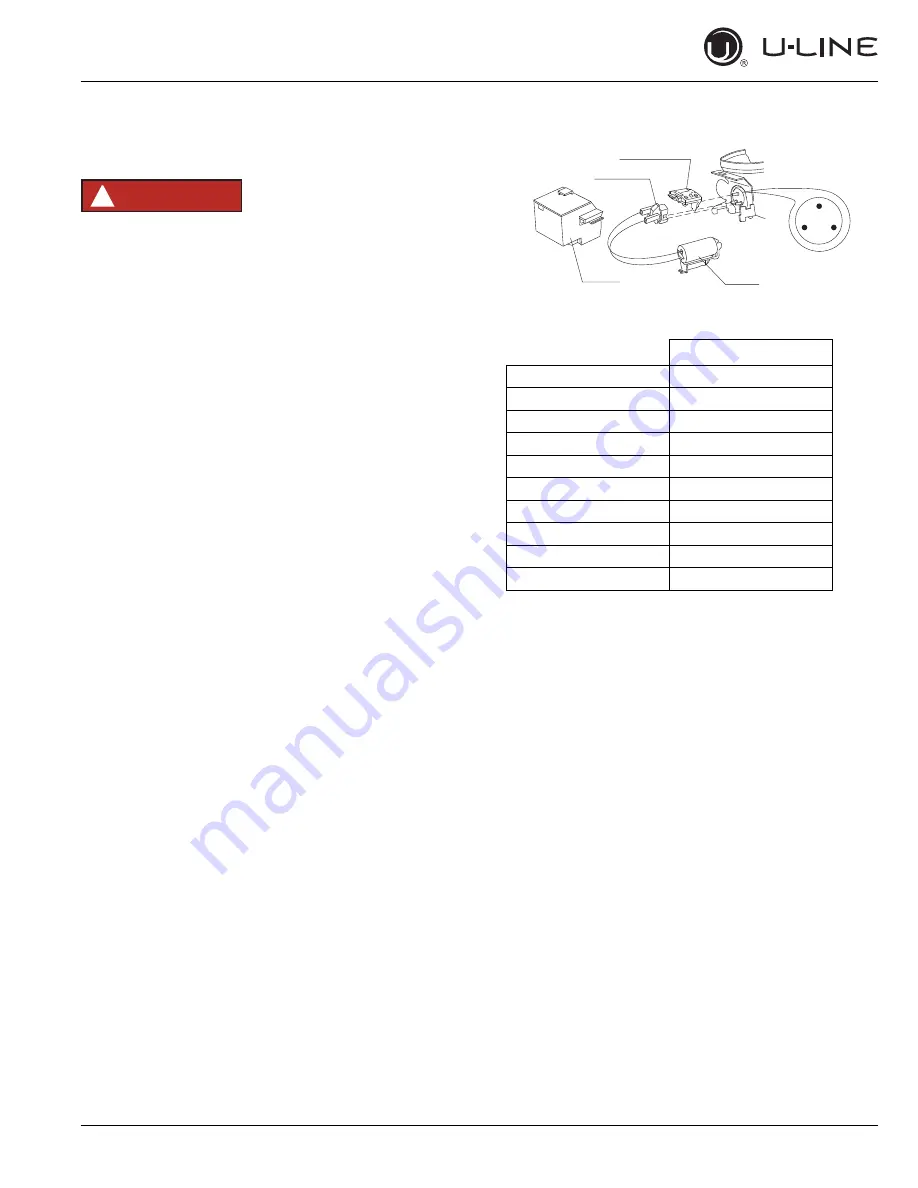 U-Line 2260R User Manual & Service Manual Download Page 49