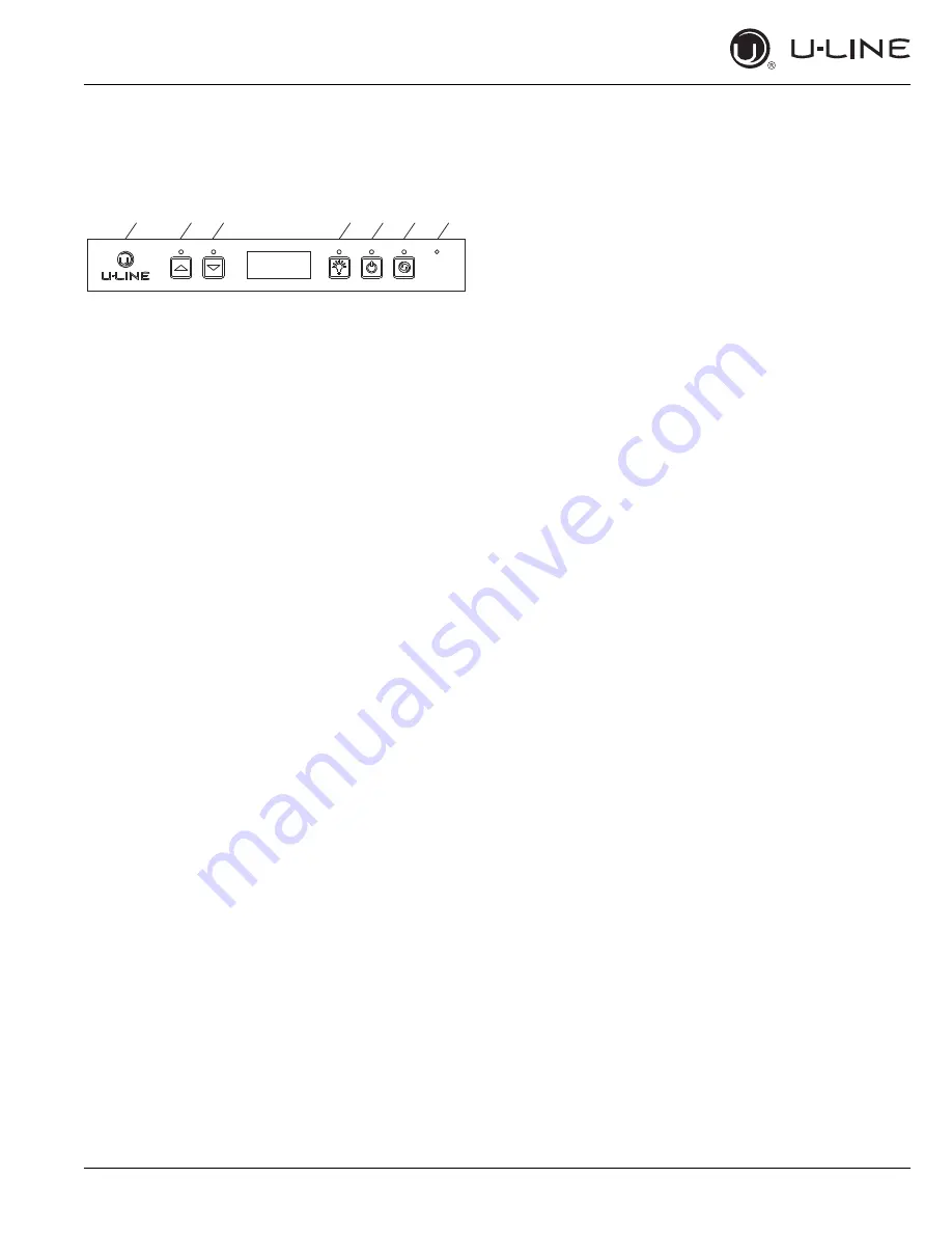 U-Line 2260R User Manual & Service Manual Download Page 54