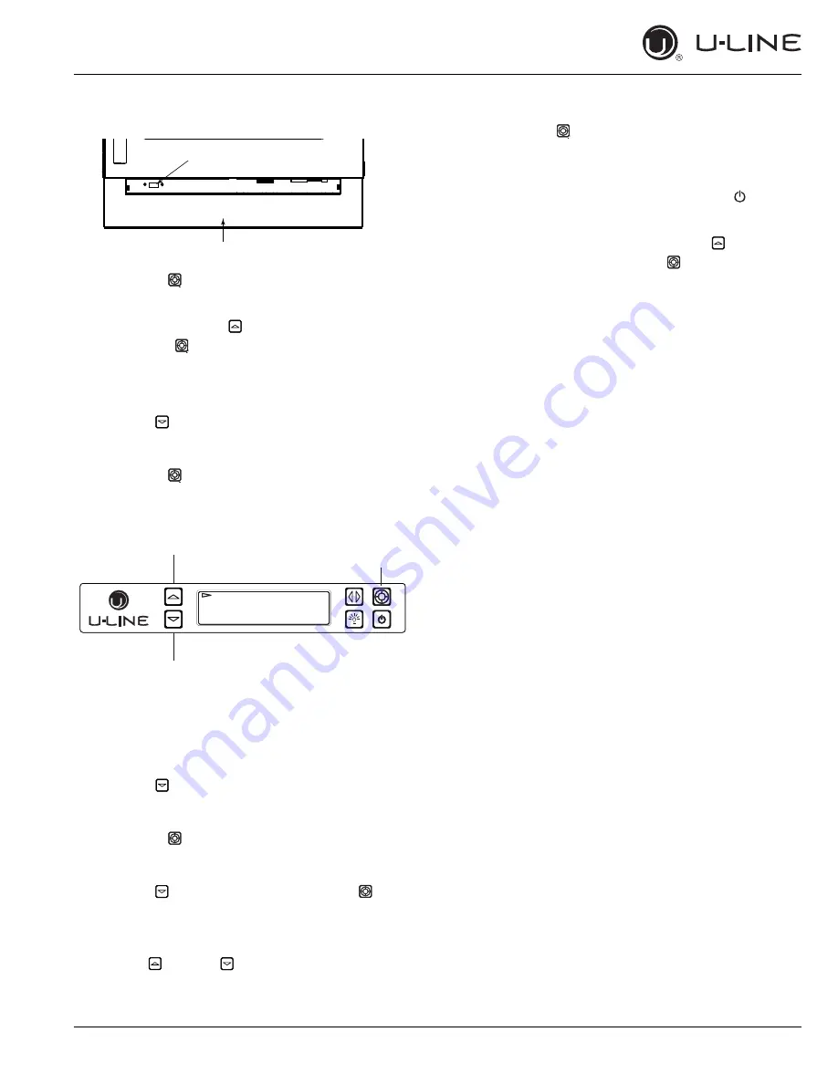 U-Line 3018RGL User Manual Download Page 72