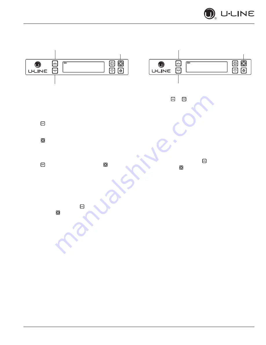 U-Line 3024BEV 3000 Series User Manual Download Page 26