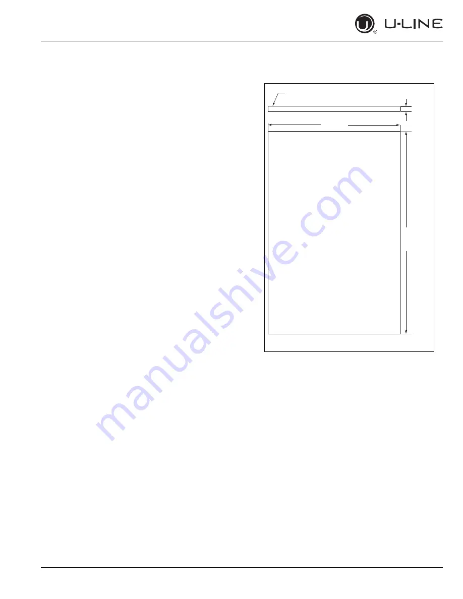 U-Line 3024R User Manual Download Page 13