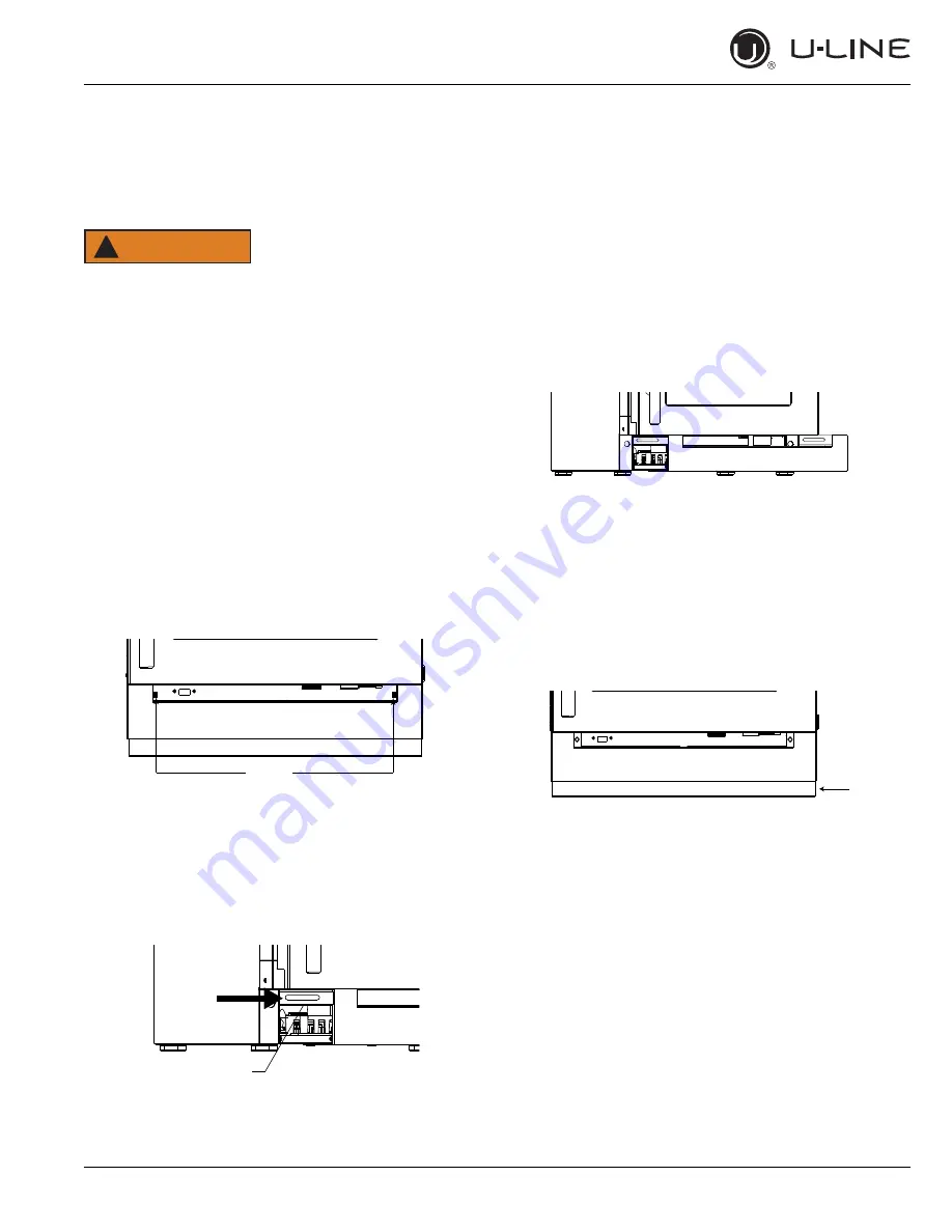 U-Line 3036BVWCINT60B User Manual Download Page 21