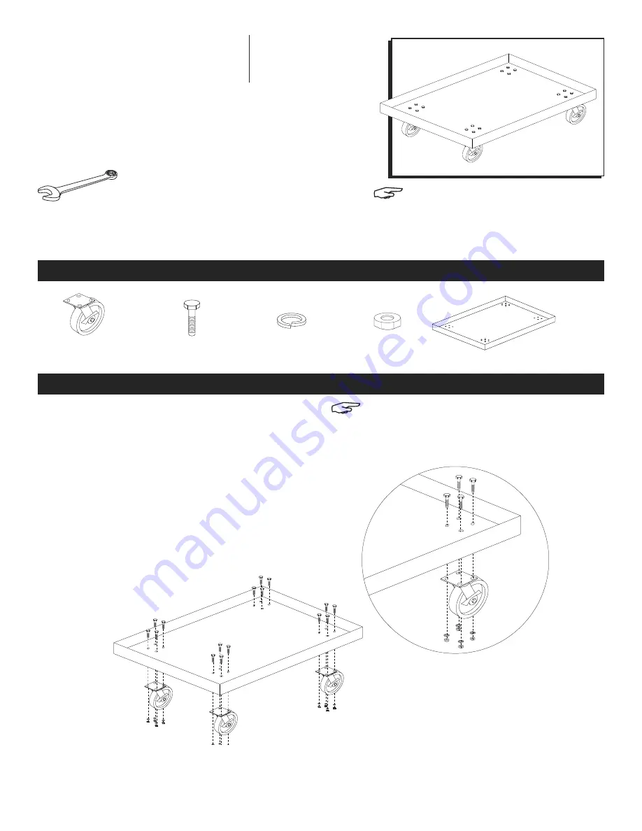 U-Line Cabinet Dolly Скачать руководство пользователя страница 2