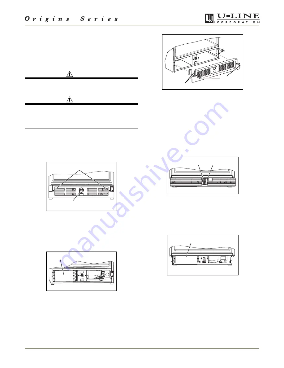 U-Line Combo CO29 Use And Care Manual Download Page 11