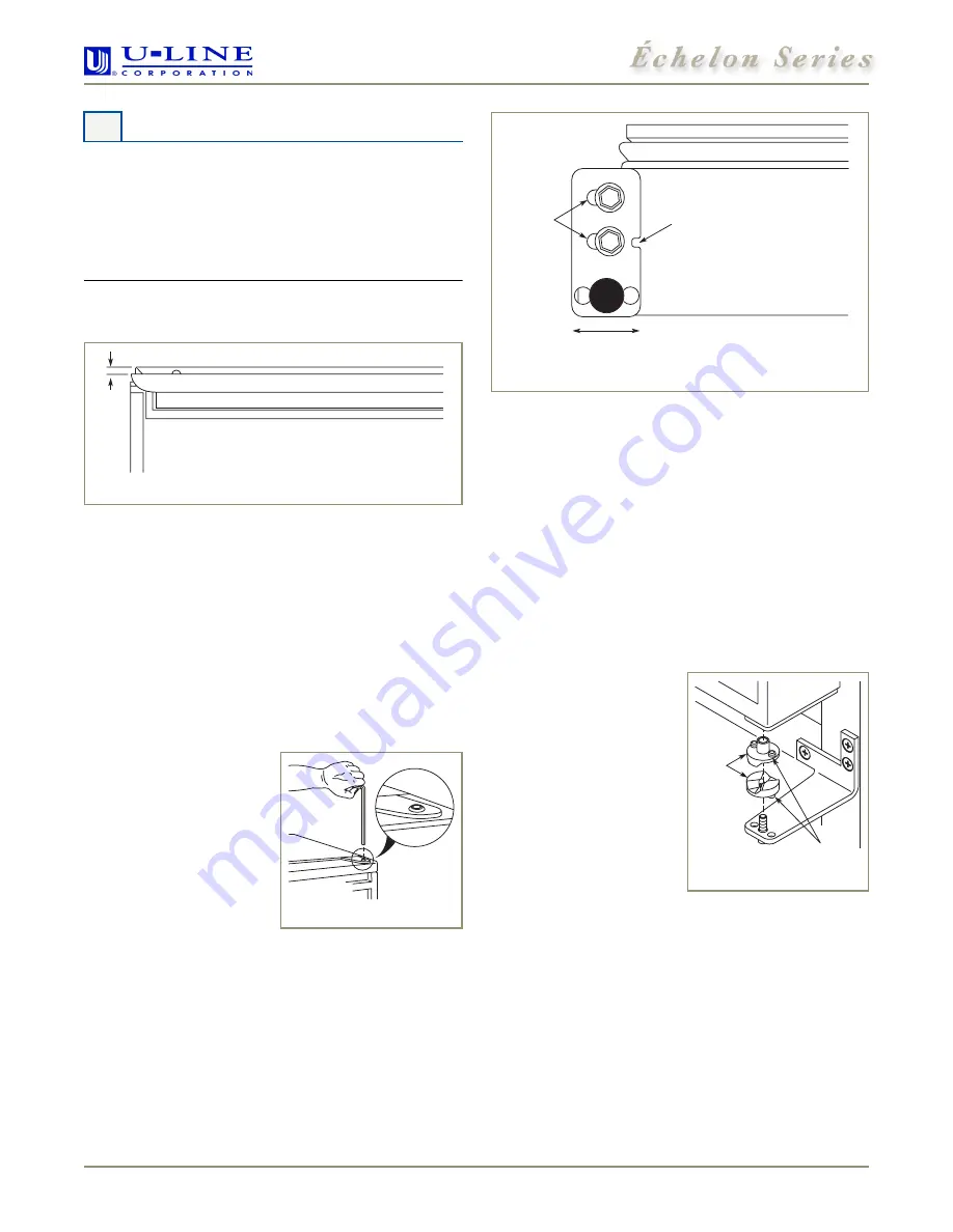 U-Line Echelon BI 2015 Installation Manual Download Page 12