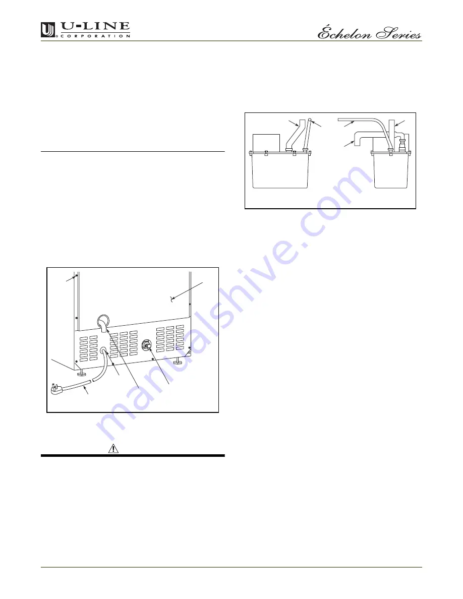 U-Line Echelon CLRCO2175B40 Use And Care Manual Download Page 8