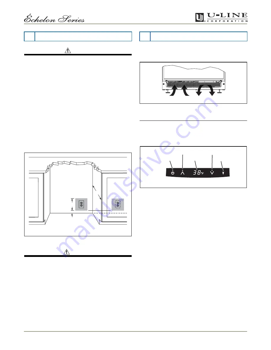 U-Line Echelon CLRCO2175B40 Скачать руководство пользователя страница 11