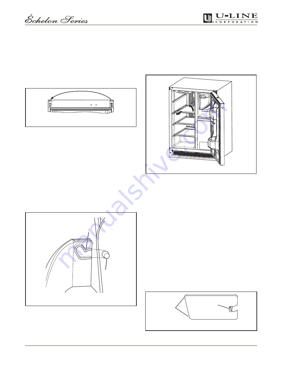 U-Line Echelon CLRCO2175B40 Use And Care Manual Download Page 21