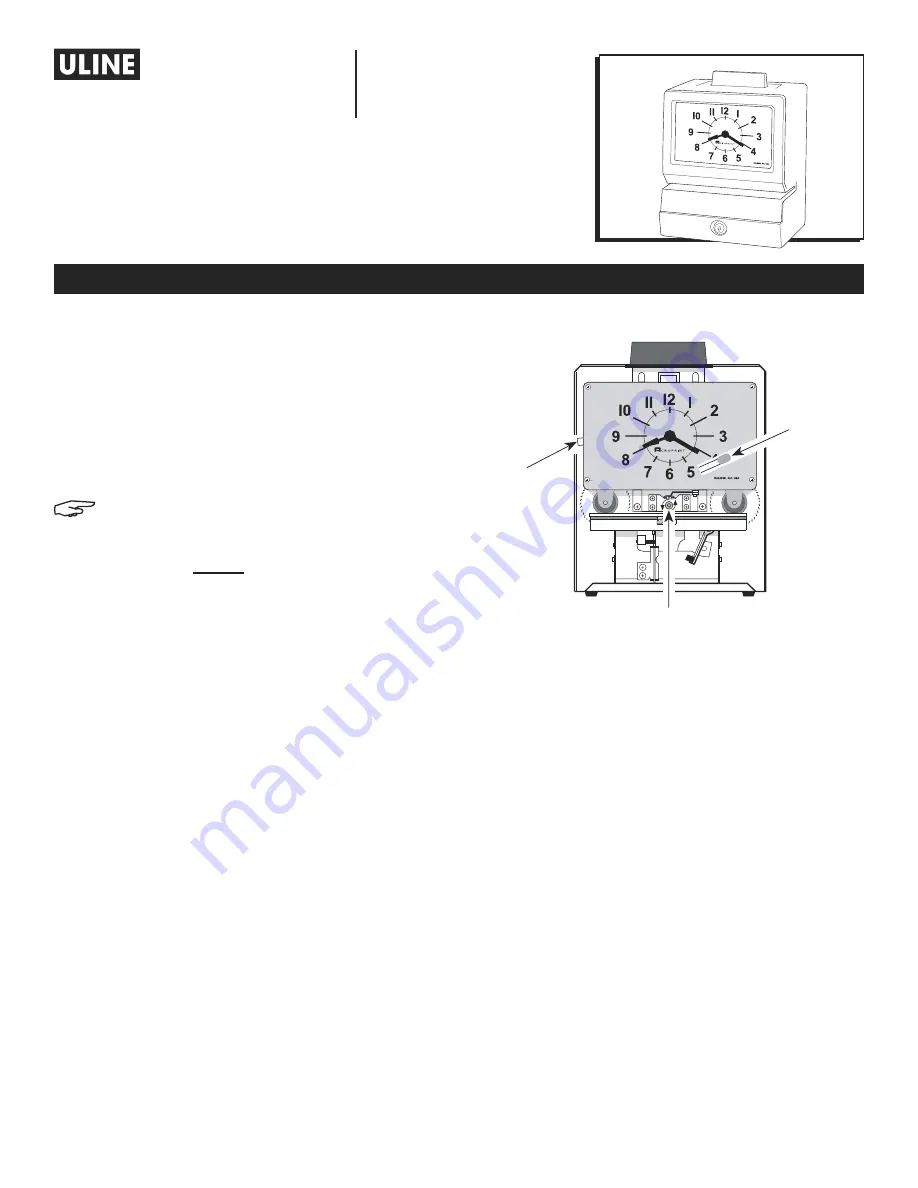 U-Line H-1086 Quick Start Manual Download Page 5