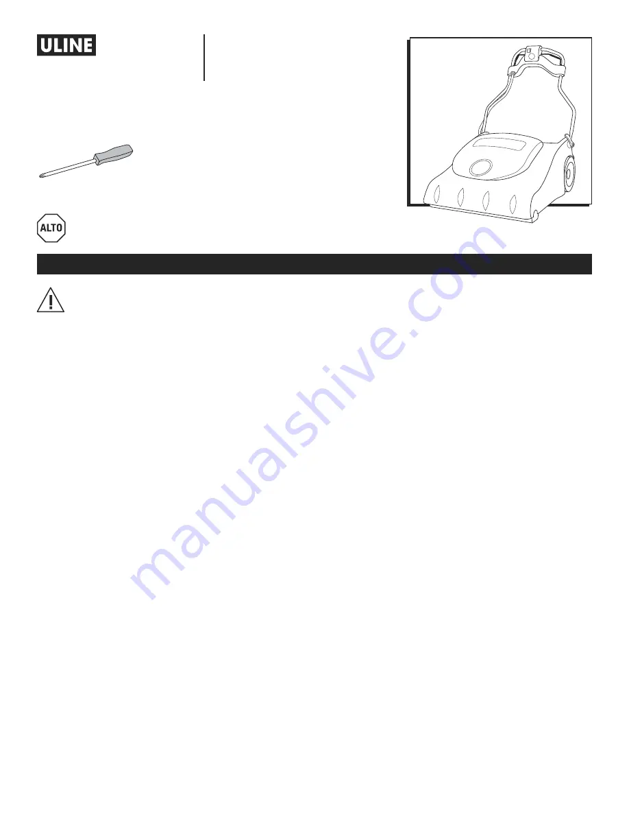 U-Line H-7645 Manual Download Page 9