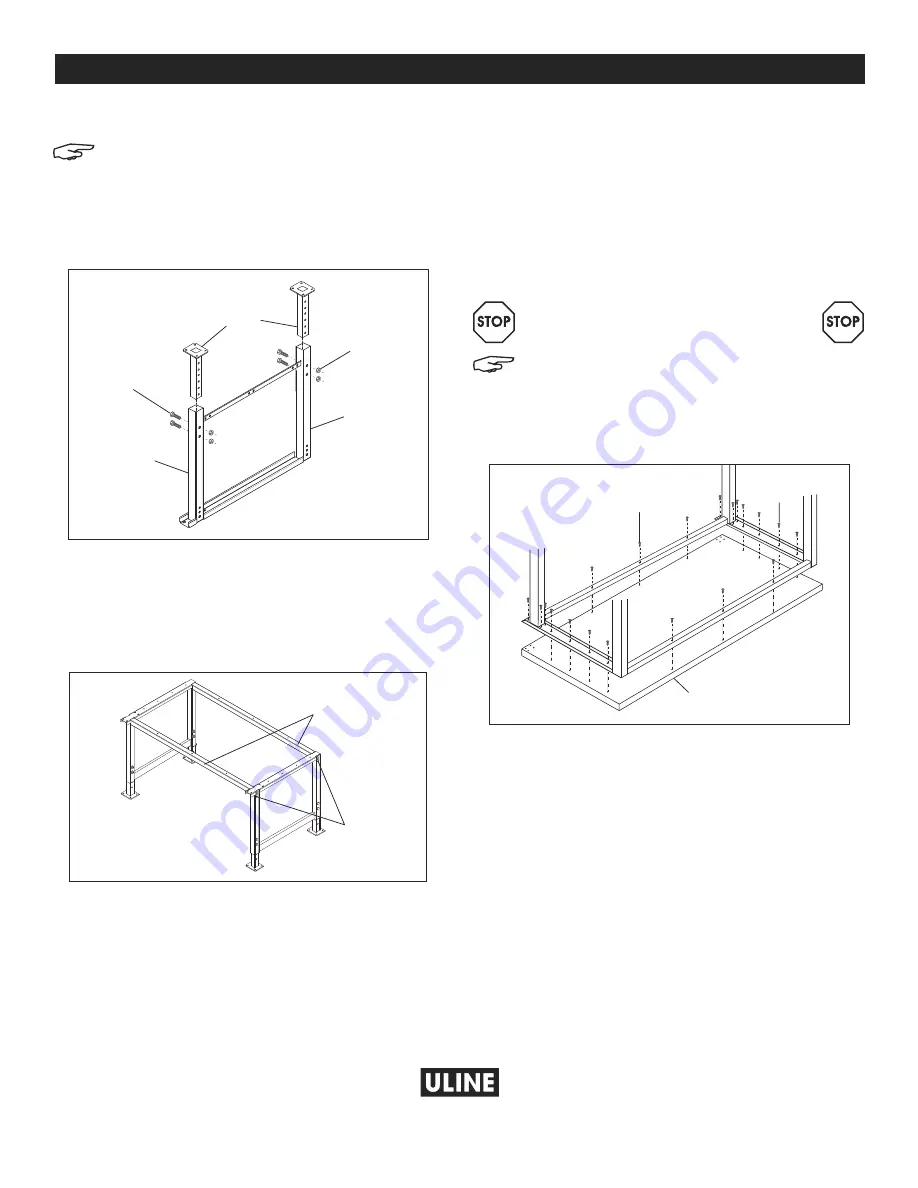 U-Line H-9638 Assembly Instructions Manual Download Page 2