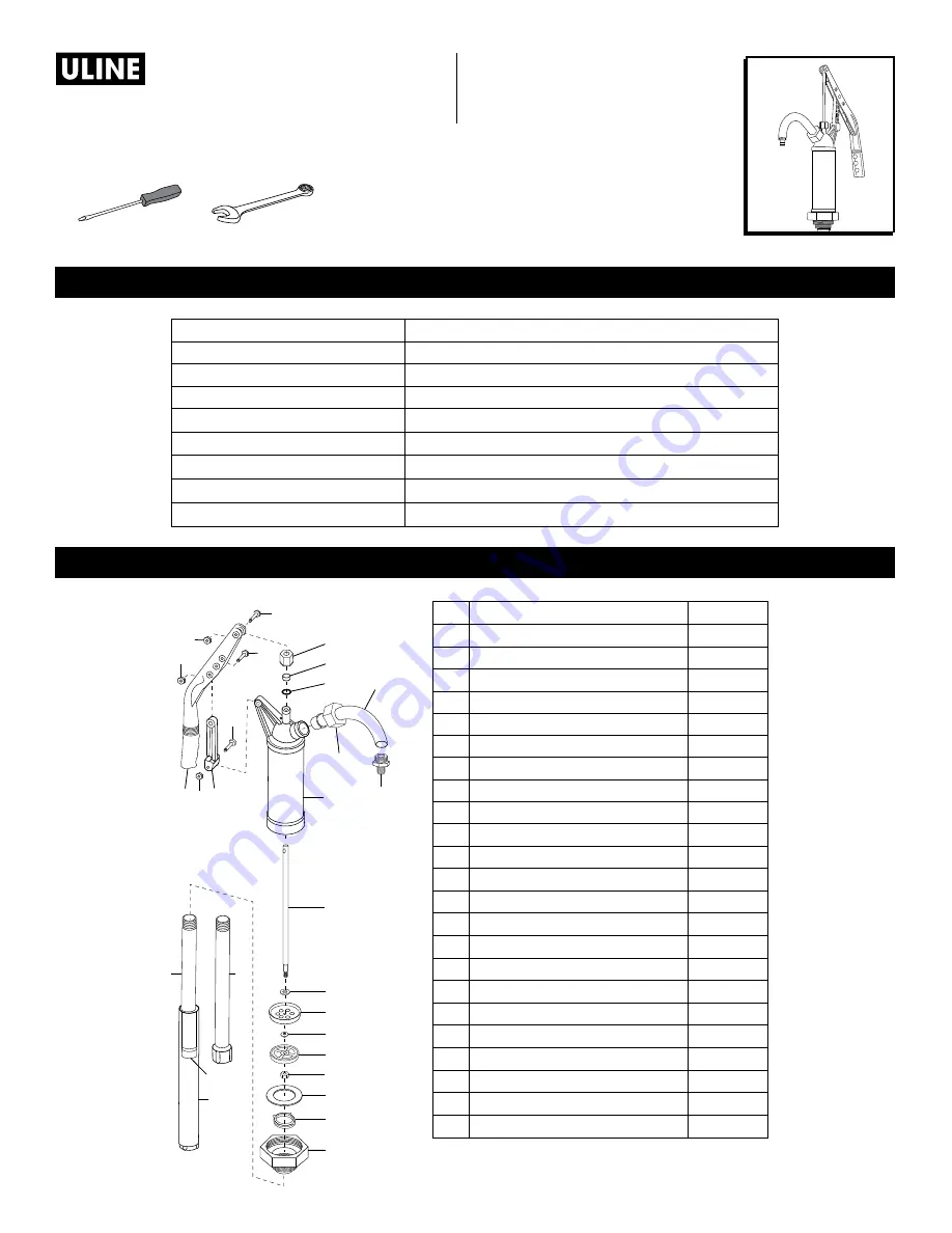 U-Line H-9773 Manual Download Page 7